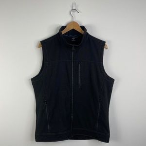 Kuhl Men's Size Medium Impakt Full Zip Soft Shell Vest Dark Gray Style 1080